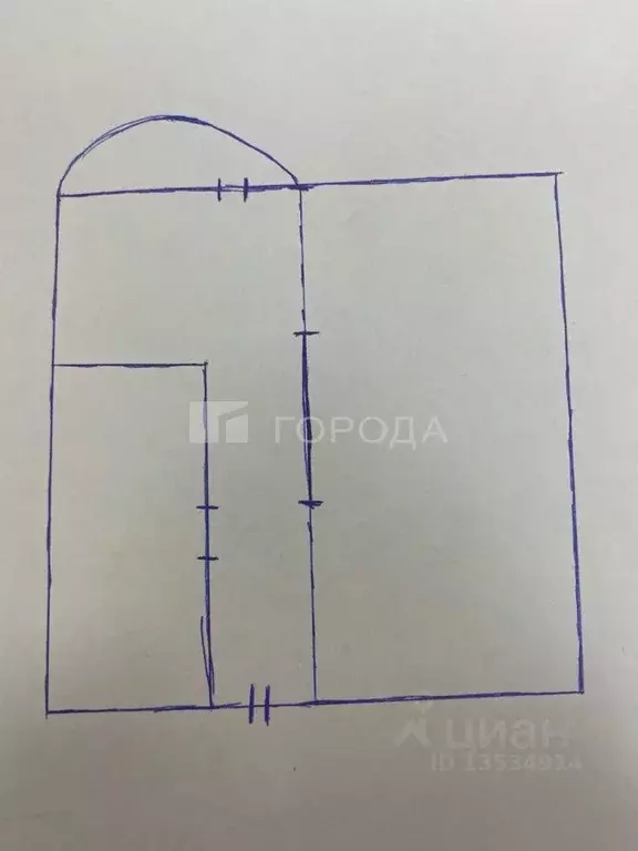 1-к кв. Алтайский край, Барнаул ул. Энтузиастов, 51 (36.9 м) - Фото 2