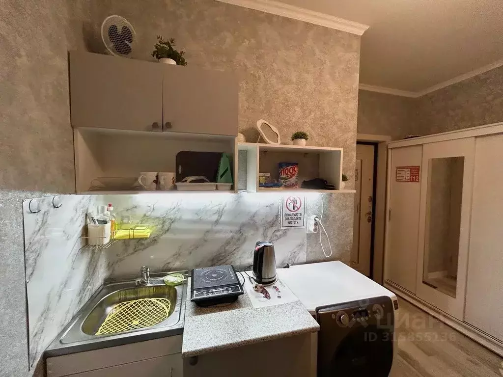 Студия Московская область, Балашиха Кучино мкр, ул. Соловьева, 2 (20.0 ... - Фото 1