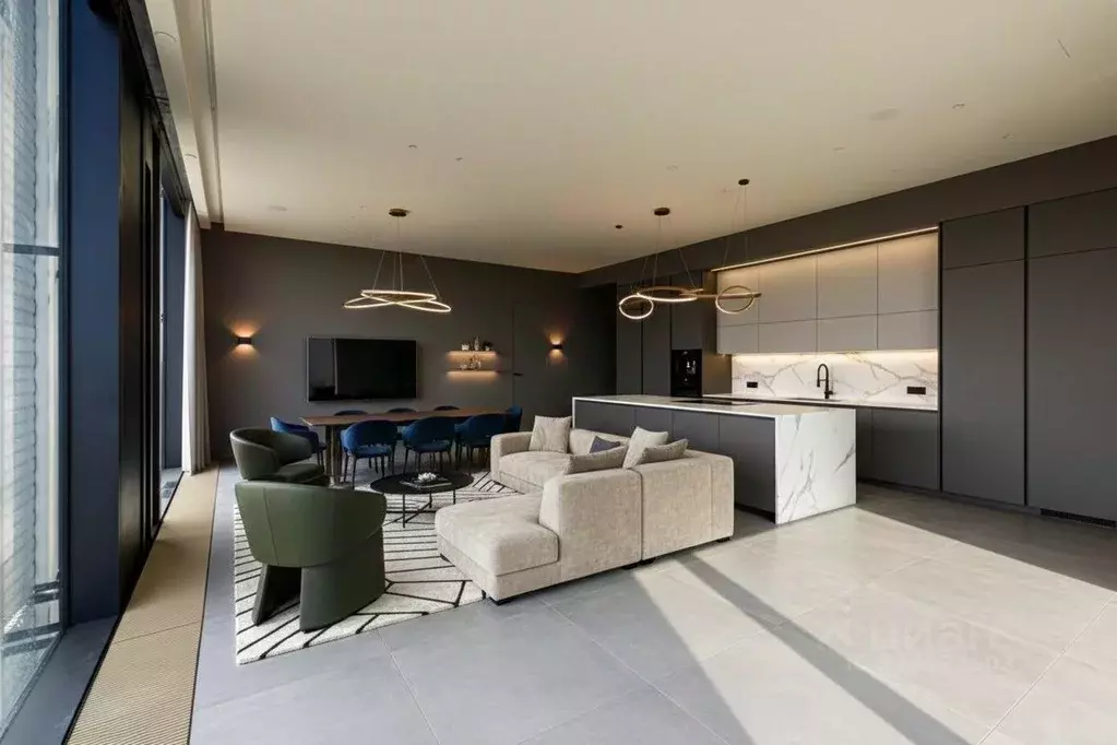 3-к кв. Москва Краснопресненская наб., 14Ак1 (133.0 м) - Фото 1