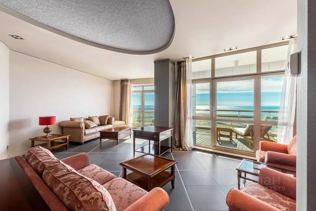 2-к кв. Краснодарский край, Сочи Центральный мкр, пер. Морской, 1к1 ... - Фото 2