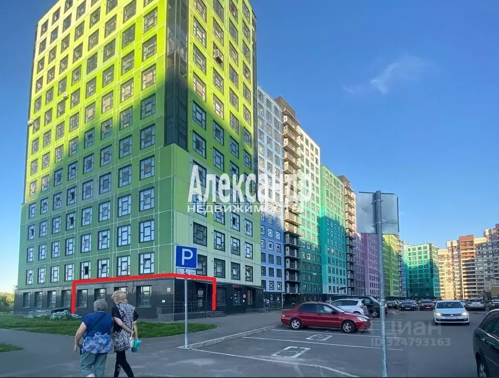 Торговая площадь в Ленинградская область, Мурино Всеволожский район, ... - Фото 1