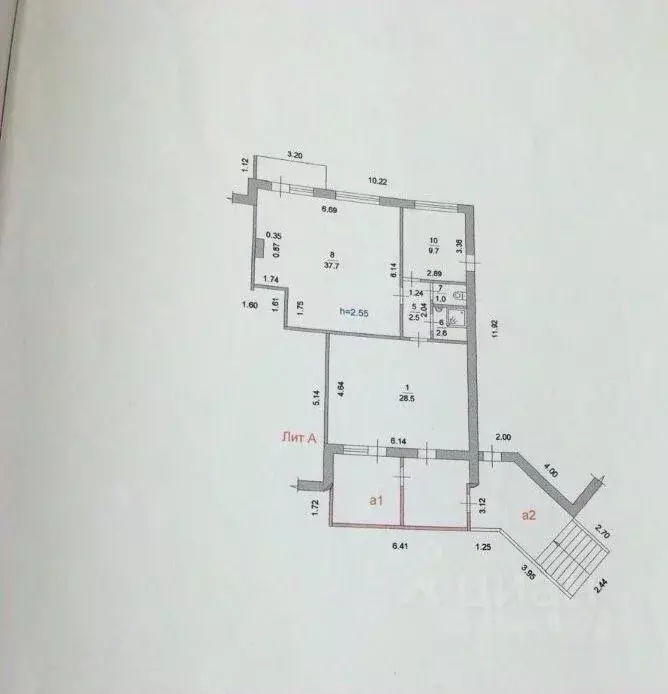 Торговая площадь в Марий Эл, Йошкар-Ола ул. Панфилова, 33 (100 м) - Фото 1