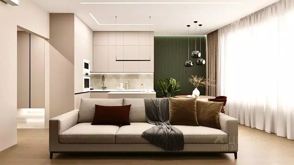 4-к кв. Башкортостан, Уфа Коммунистическая ул., 115/1 (91.2 м) - Фото 2