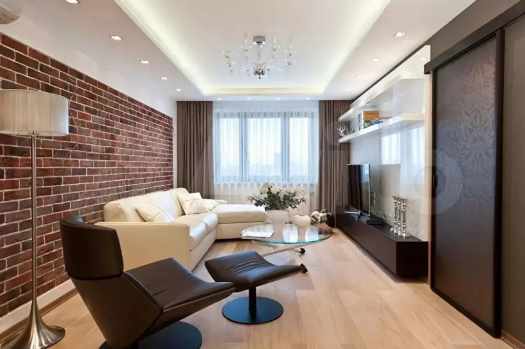 Квартира-студия, 55 м, 10/21 эт. - Фото 1