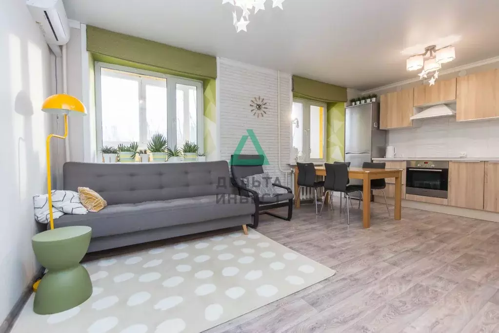 3-к кв. Башкортостан, Уфа ул. Сун-Ят-Сена, 11 (68.4 м) - Фото 1