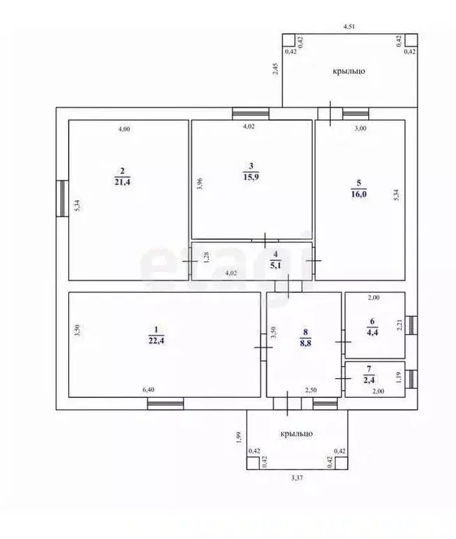 Дом в Ульяновская область, Чердаклинский район, Красноярское с/пос, с. ... - Фото 2