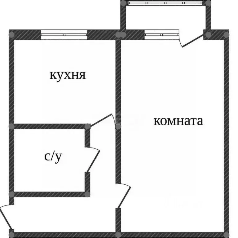 1-к кв. Белгородская область, Белгород ул. Костюкова, 2 (30.5 м) - Фото 0