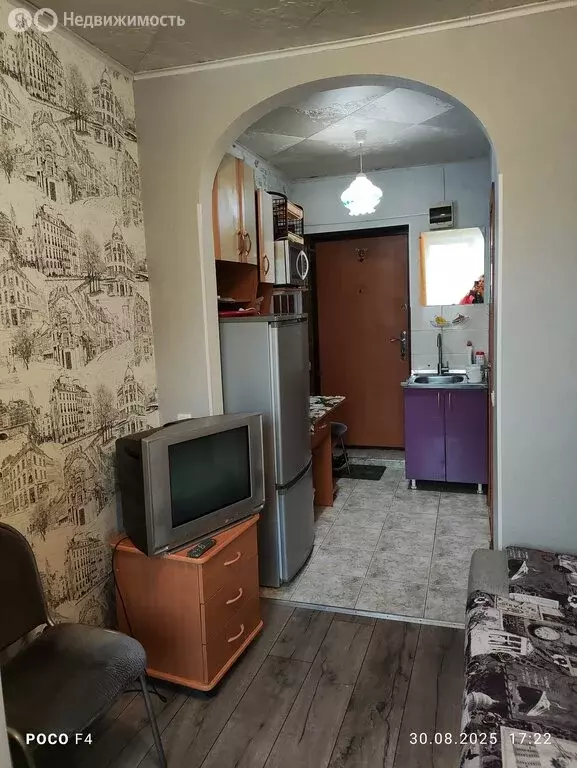 Квартира-студия: Красноярск, микрорайон Зелёная Роща, улица Воронова, ... - Фото 1