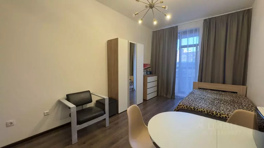 Студия Санкт-Петербург ул. Александра Матросова, 1 (25.3 м) - Фото 2