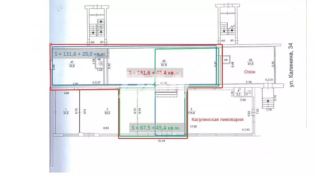 Помещение свободного назначения в Челябинская область, Челябинск ул. ... - Фото 2