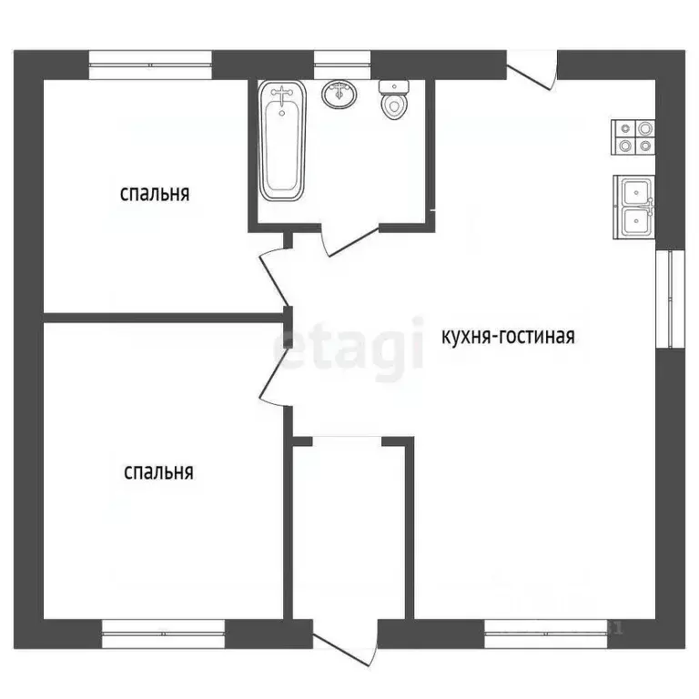 Дом в Ростовская область, Мясниковский район, с. Крым ул. 15-я Линия ... - Фото 1