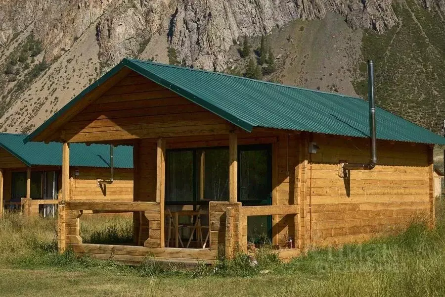 Дом в Алтай, Улаганский район Р-256 Чуйский тракт, 778-й км (24 м) - Фото 0