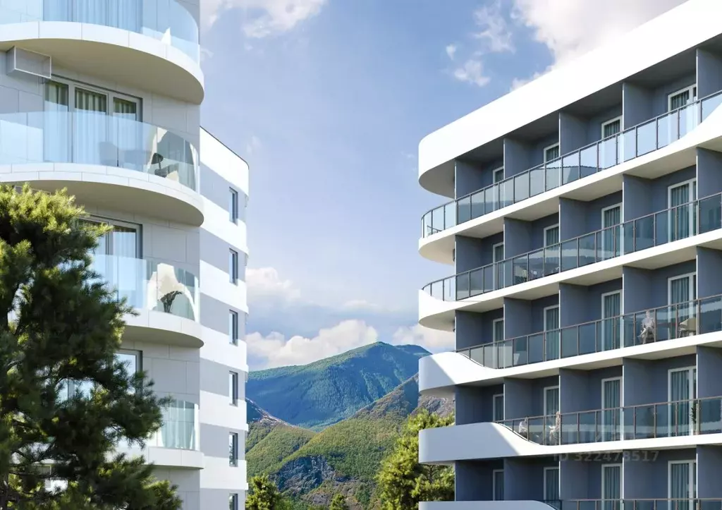 1-к кв. Крым, Ялта муниципальный округ, Виноградное пгт Космос Стей ... - Фото 1