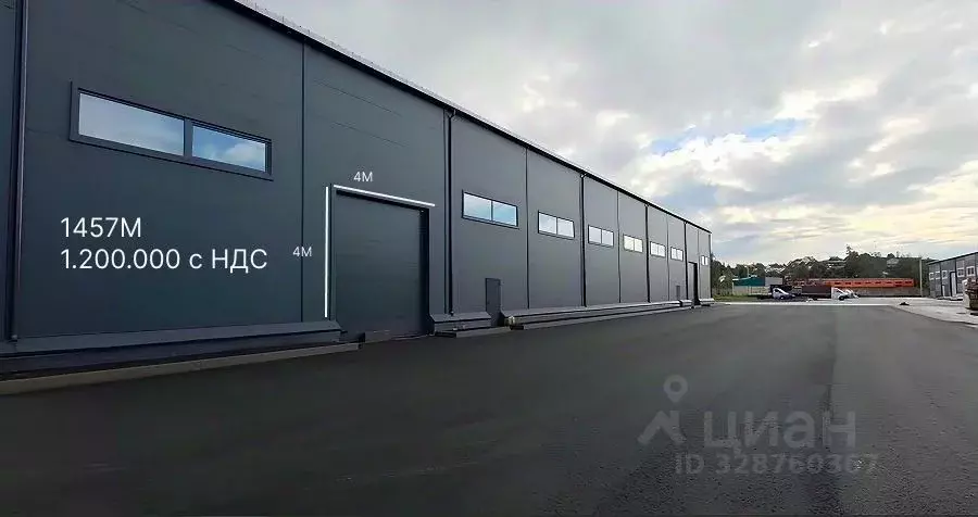Производственное помещение в Ленинградская область, Всеволожский ... - Фото 1