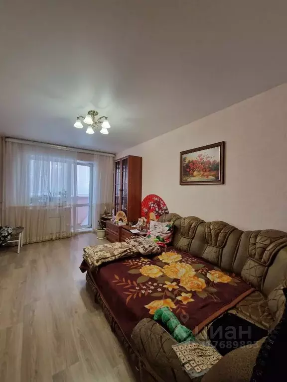 1-к кв. Курганская область, Курган Заозерный жилрайон, 16-й мкр, 8 ... - Фото 1