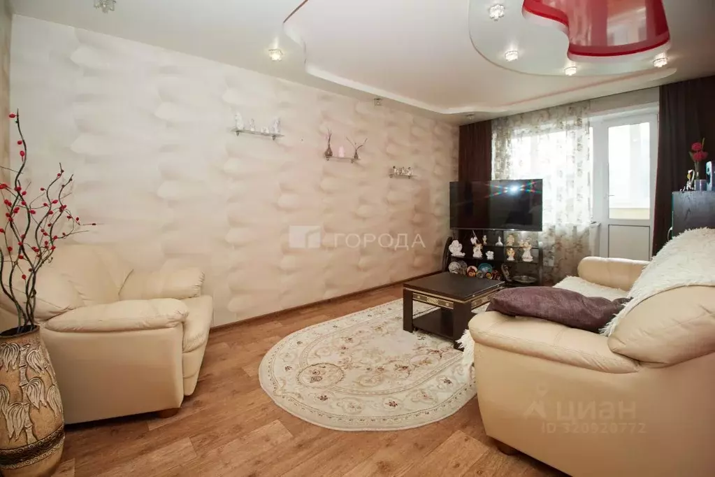 3-к кв. Кемеровская область, Новокузнецк ул. Новоселов, 14 (59.4 м) - Фото 1