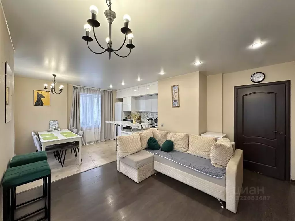 2-к кв. Ленинградская область, Мурино Всеволожский район, просп. ... - Фото 1