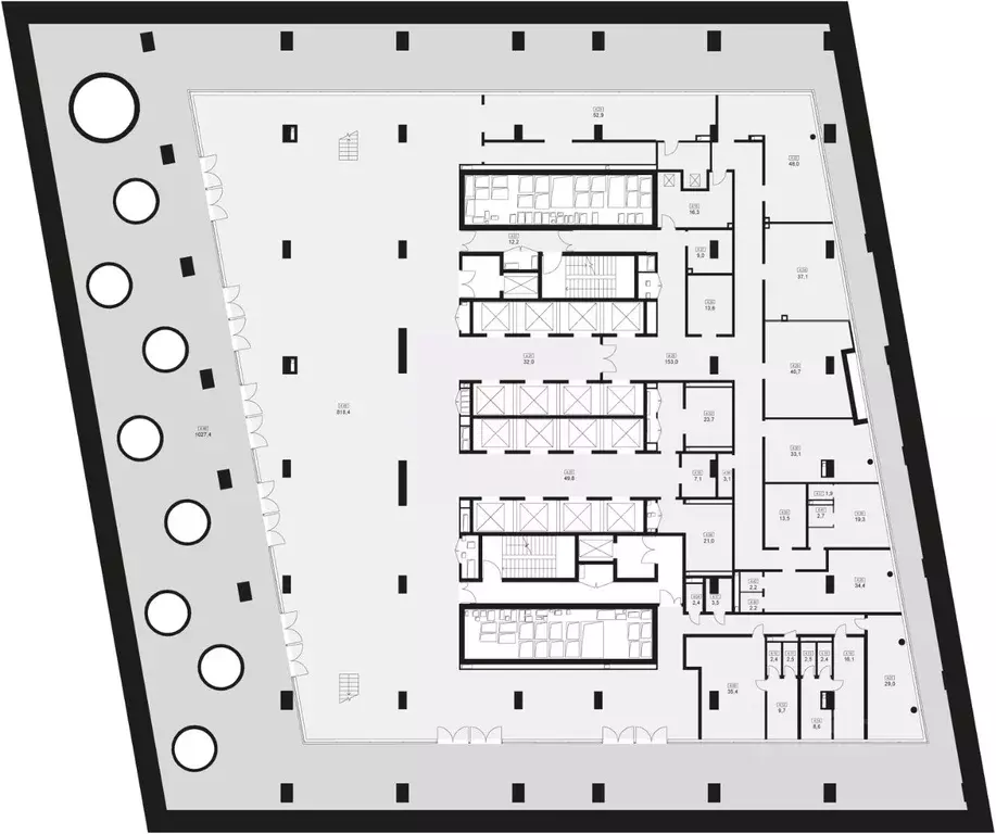Офис в Москва ул. Шеногина, вл2/11 (6181 м) - Фото 2
