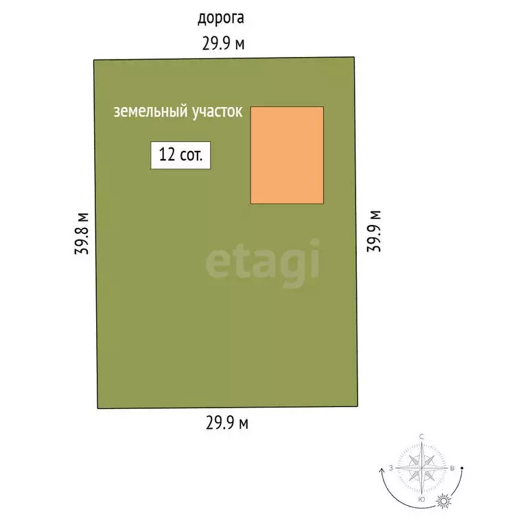 Участок в Тобольск, улица Дубровина (12 м) - Фото 1