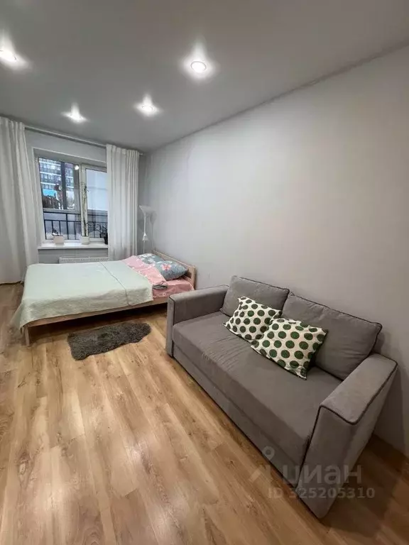 1-к кв. Татарстан, Казань ул. Николая Ершова, 66В (43.0 м) - Фото 2