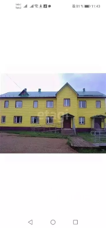 1-к кв. Коми, с. Усть-Кулом ул. Советская, 63 (33.9 м) - Фото 0