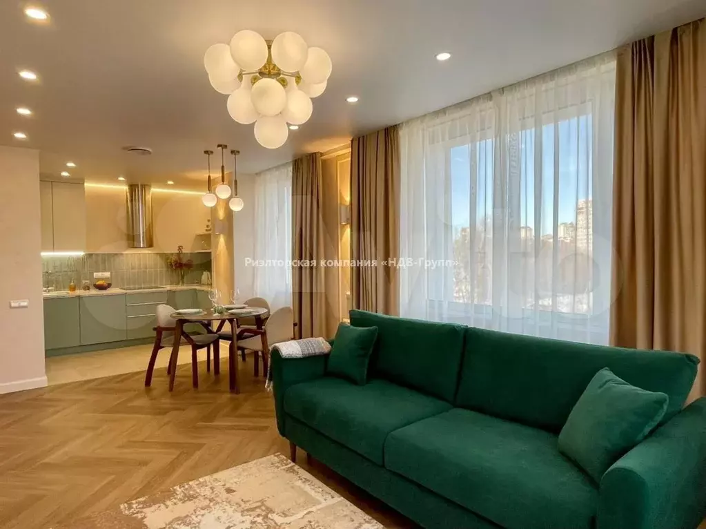 3-к. квартира, 75 м, 7/25 эт. - Фото 1