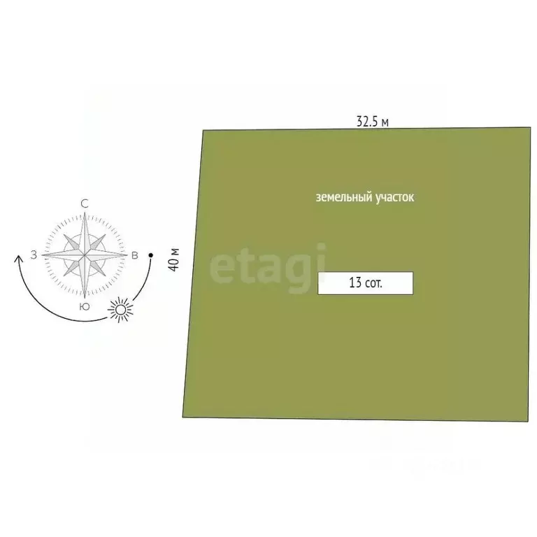 Участок в Брянская область, Брянский район, Отрадненское с/пос, с. ... - Фото 2