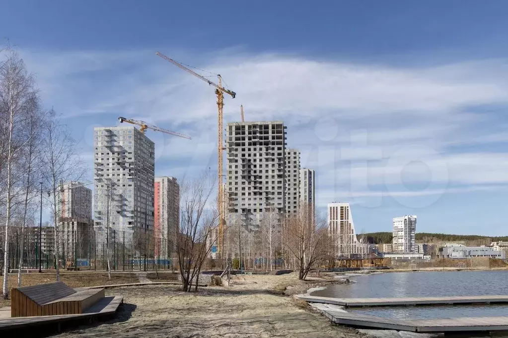 1-к. квартира, 42,8 м, 3/25 эт. - Фото 1
