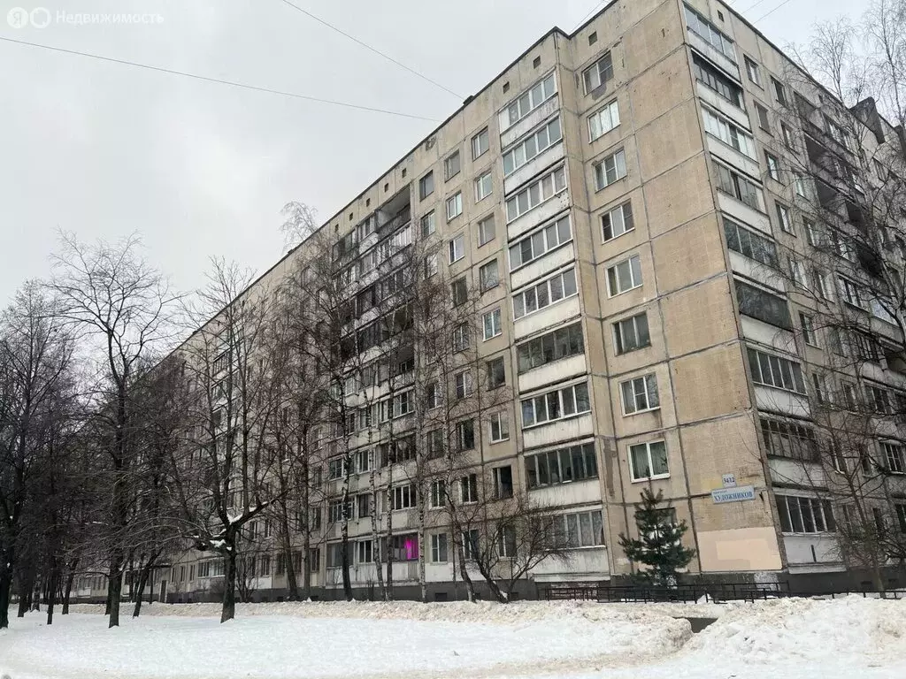 2-комнатная квартира: Санкт-Петербург, проспект Художников, 34/12 ... - Фото 1