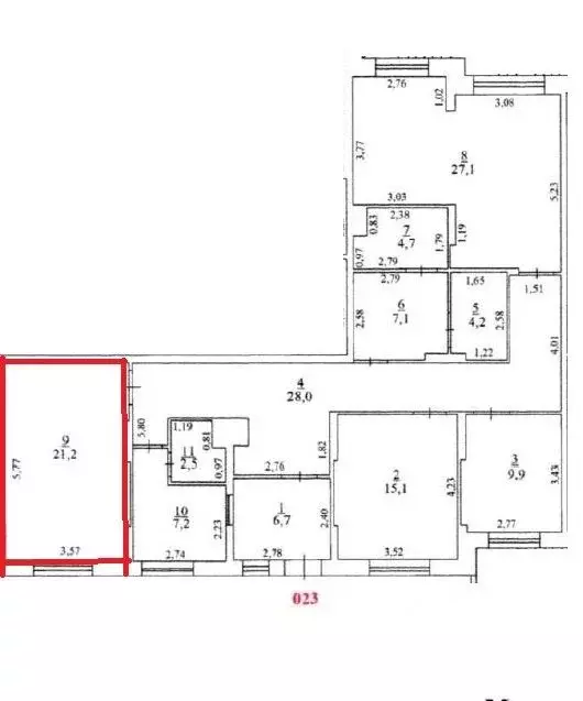Офис в Московская область, Люберцы ул. Кирова, 9к3 (21 м) - Фото 1