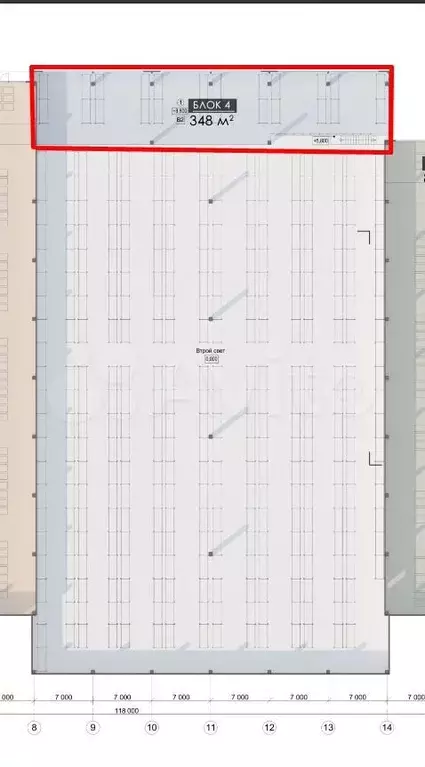 Склад класса А, 2050 м - Фото 1