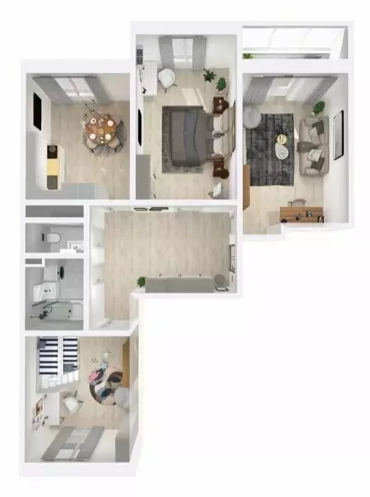 3-комнатная квартира: Тверь, Оснабрюкская улица, 22 (90.04 м) - Фото 2