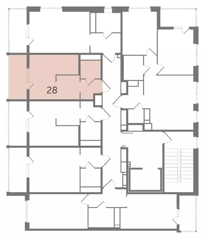 Студия Санкт-Петербург Новгородская ул., 8Б (26.62 м) - Фото 1