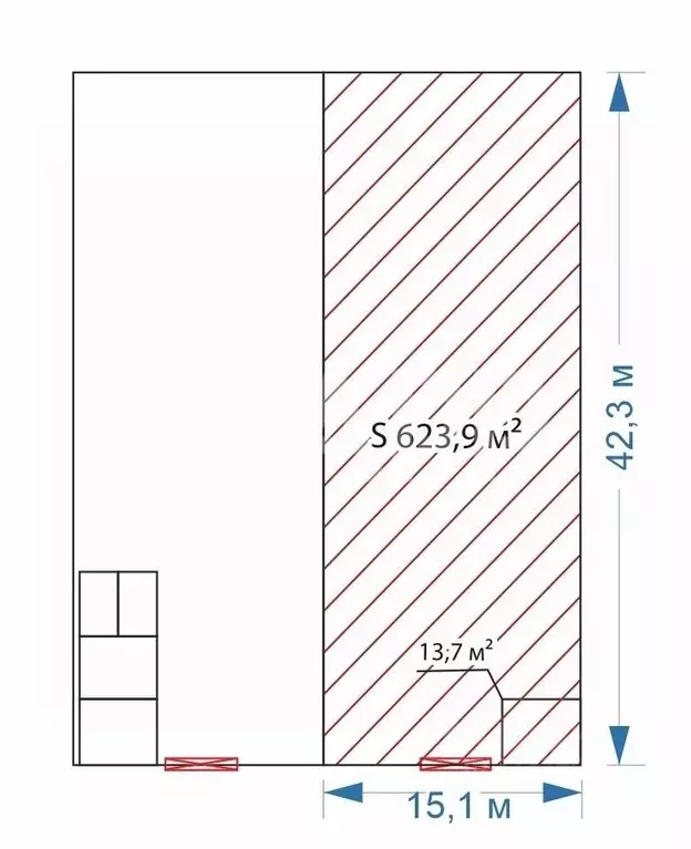 Склад в Краснодарский край, Краснодар Новороссийская ул., 240 (624 м) - Фото 2