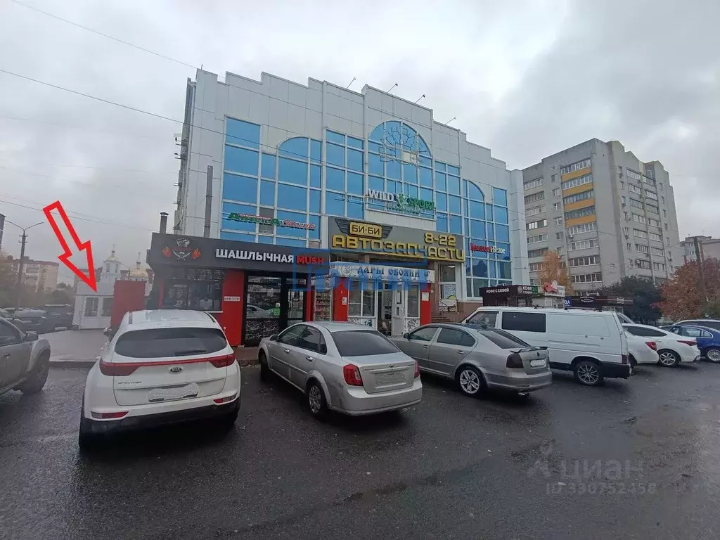 Торговая площадь в Курская область, Курск просп. Хрущева, 10А (160 м) - Фото 1