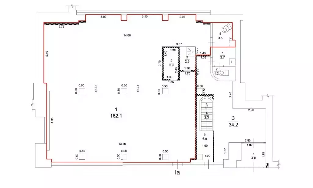 Помещение свободного назначения в Москва ул. Академика Миллионщикова, ... - Фото 2