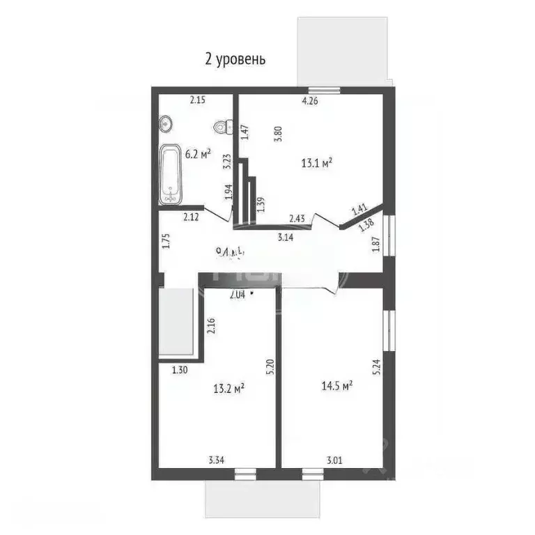 4-к кв. Калининградская область, Калининград ул. Чернышевского, 72А ... - Фото 2