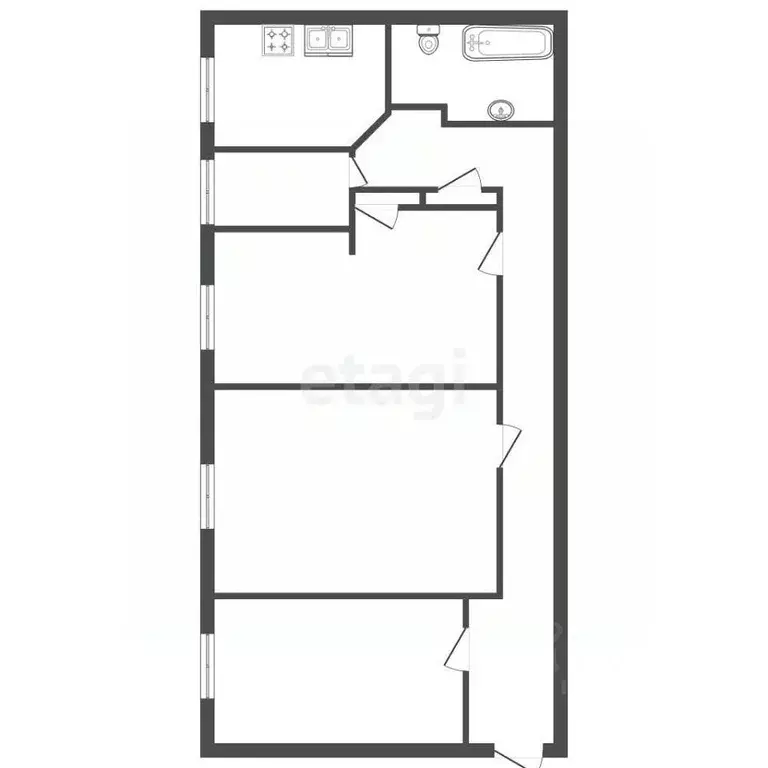 Комната Санкт-Петербург Кадетская линия, 17 (13.0 м) - Фото 2
