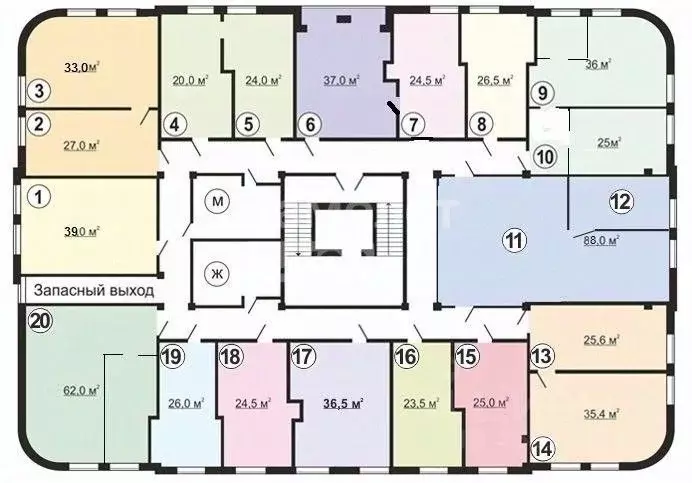 Офис в Тюменская область, Тюмень Харьковская ул., 83ак1 (20 м) - Фото 2