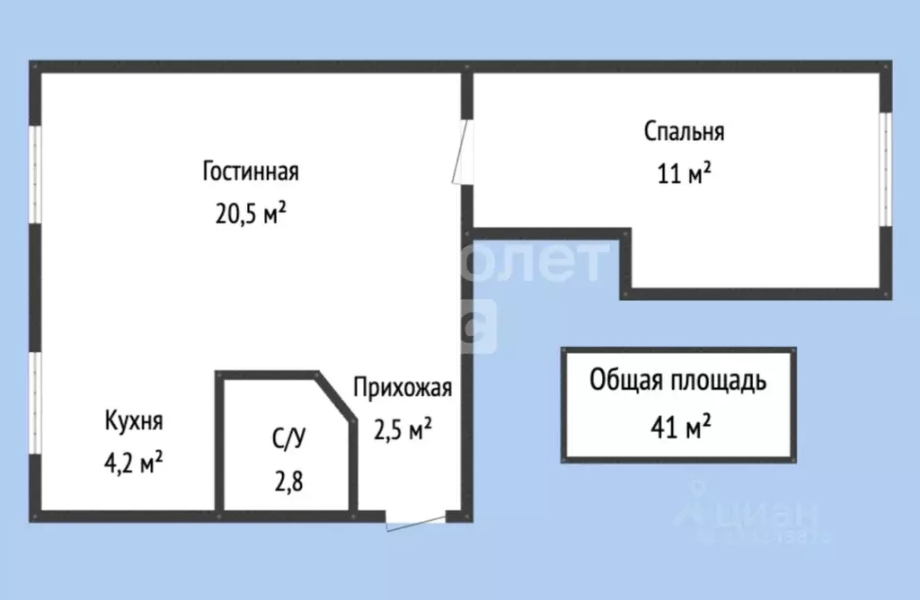 2-к кв. Дагестан, Махачкала Научный Городок мкр, ул. Абдуразака ... - Фото 2