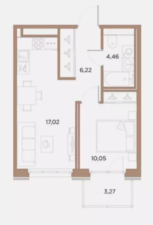 1-к кв. Санкт-Петербург Лисичанская ул., 22 (37.2 м) - Фото 0