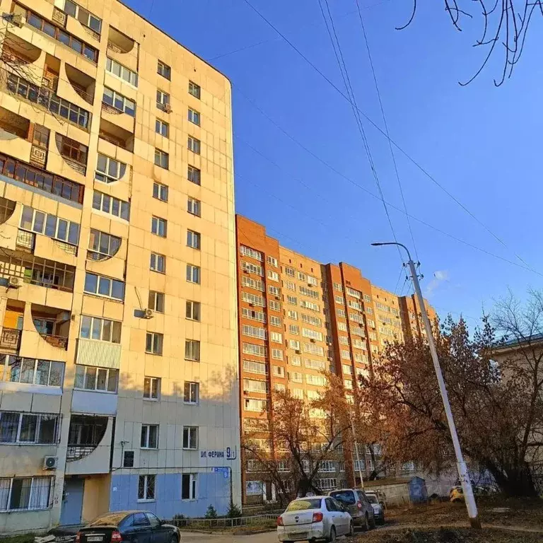 3-к кв. Башкортостан, Уфа ул. Ферина, 9/1 (80.0 м) - Фото 1