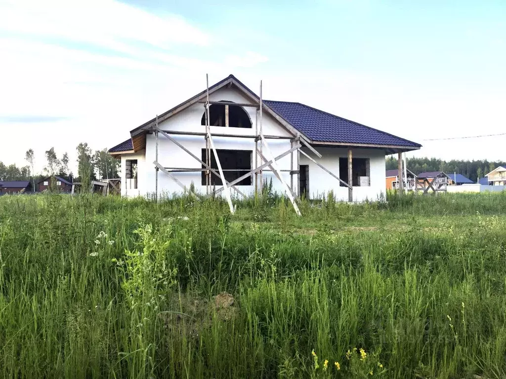 Дом в Калужская область, Боровский район, Совьяки с/пос, д. Рязанцево ... - Фото 0