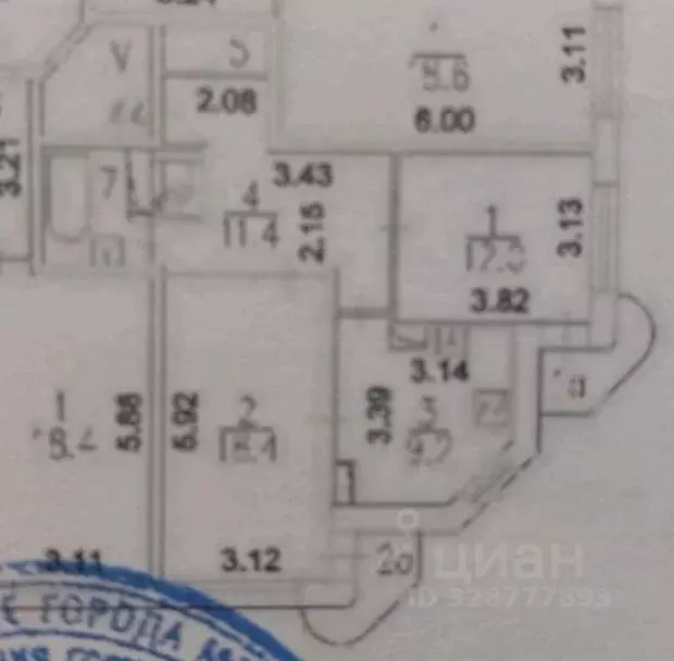 2-к кв. Москва Ключевая ул., 20 (57.1 м) - Фото 1