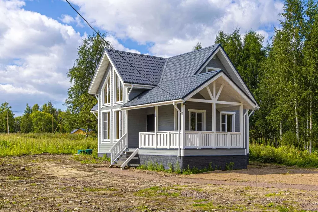 Дом в Ленинградская область, Выборгский район, Приморское городское ... - Фото 1