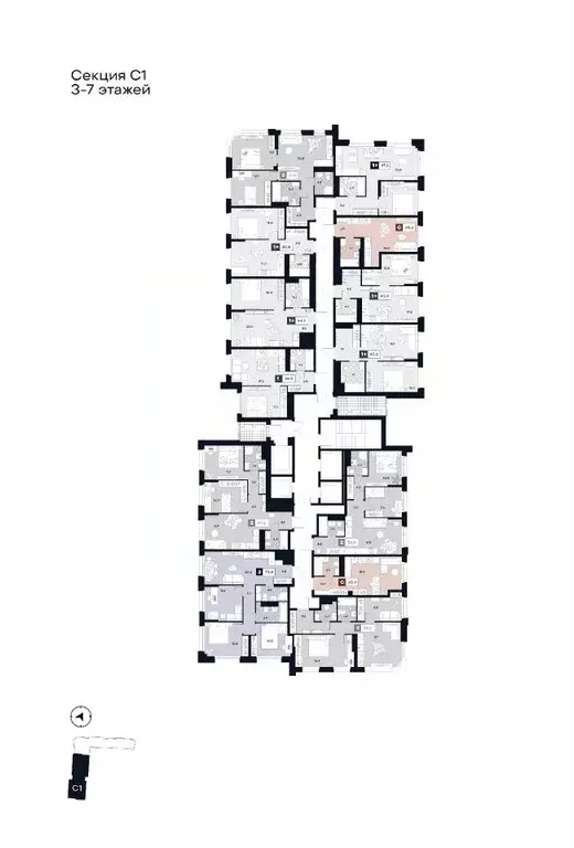 3-к кв. Москва Лодочная ул., 27К2 (72.8 м) - Фото 1