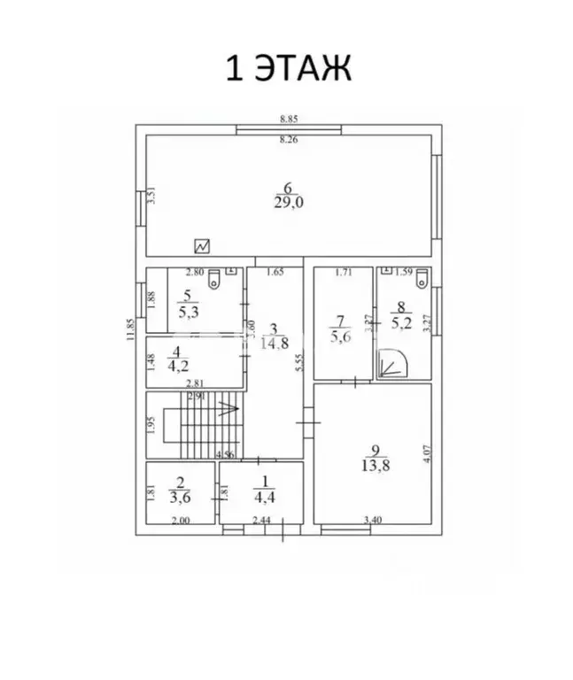 Дом в Калининградская область, Зеленоградск пос. Клинцовка,  (169 м) - Фото 2