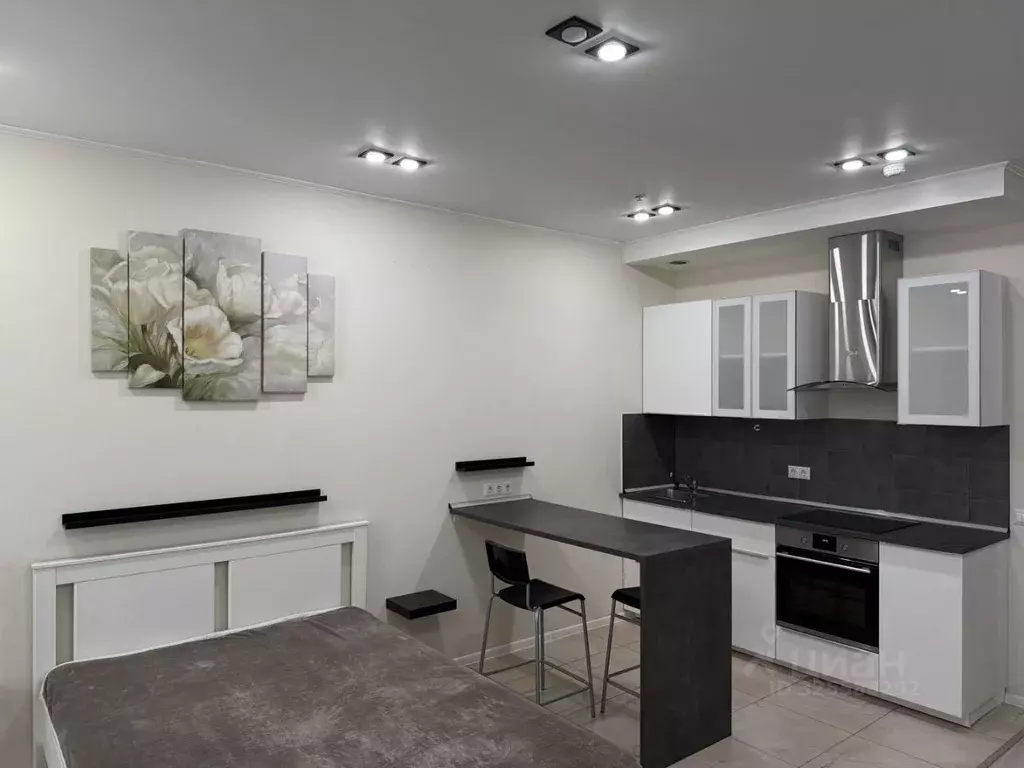 Студия Москва Ходынский бул., 2 (33.4 м) - Фото 1