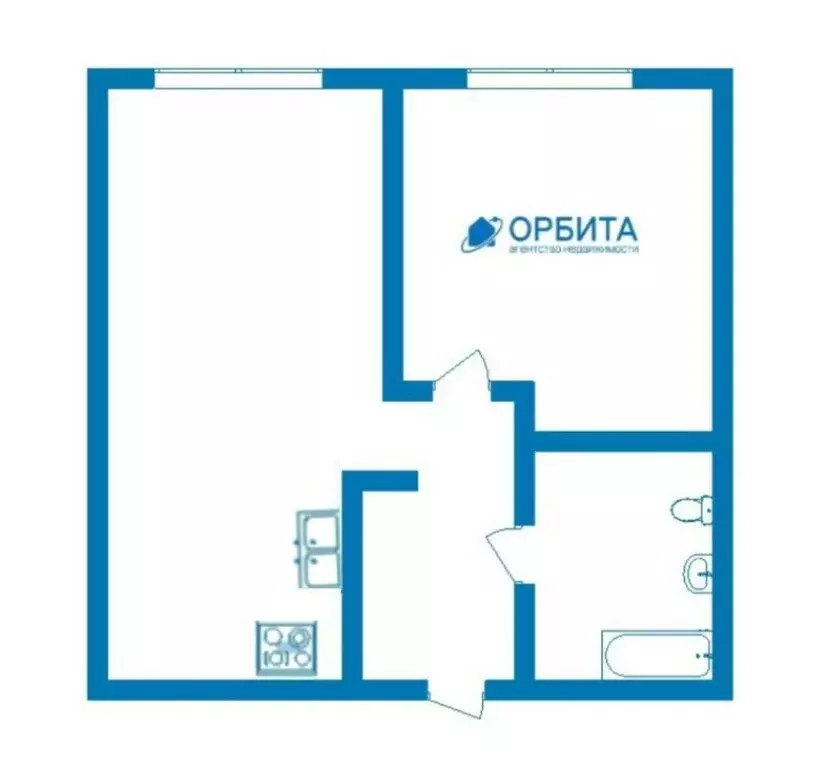 1-комнатная квартира: Тюмень, улица Тимофея Чаркова, 87 (39 м) - Фото 1