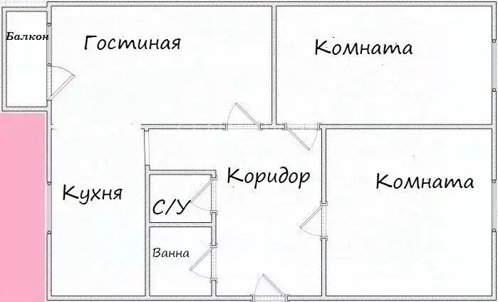 2-к кв. Москва Люблинская ул., 107/10 (82.0 м) - Фото 1